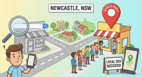 Local SEO and Google Maps visibility for a Newcastle business